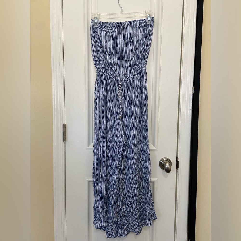 Elan strapless jumpsuit